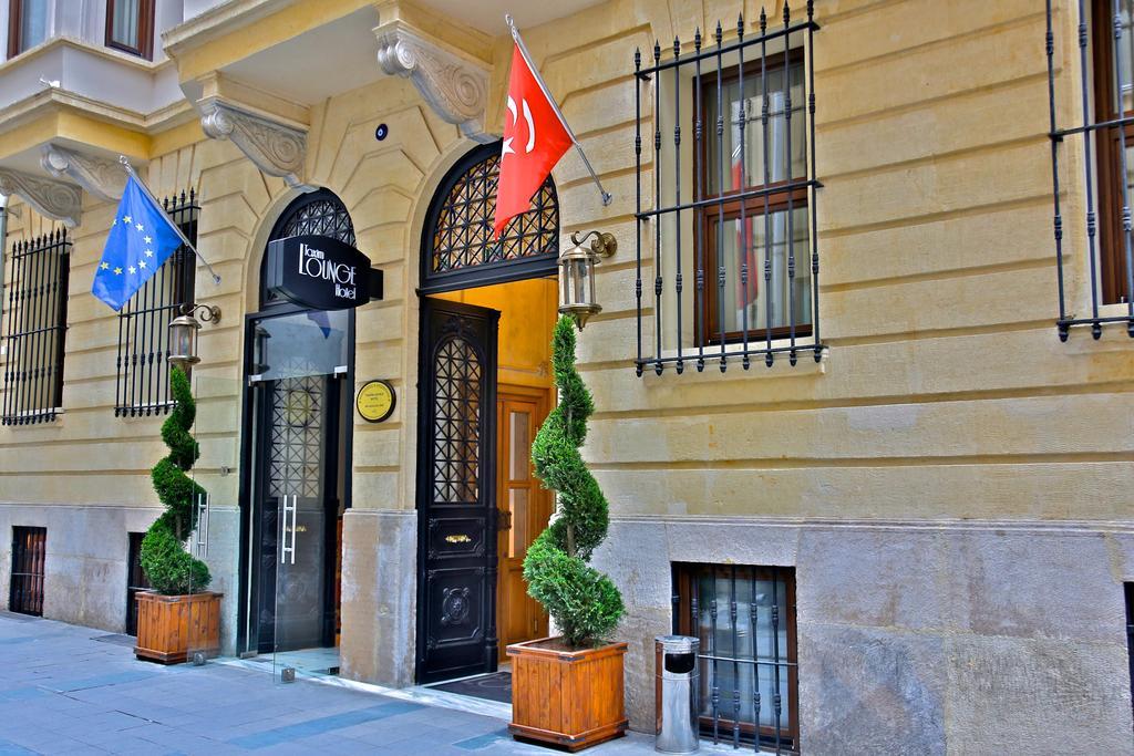 Taxim Lounge Hotel Special Category Istanbul Eksteriør bilde